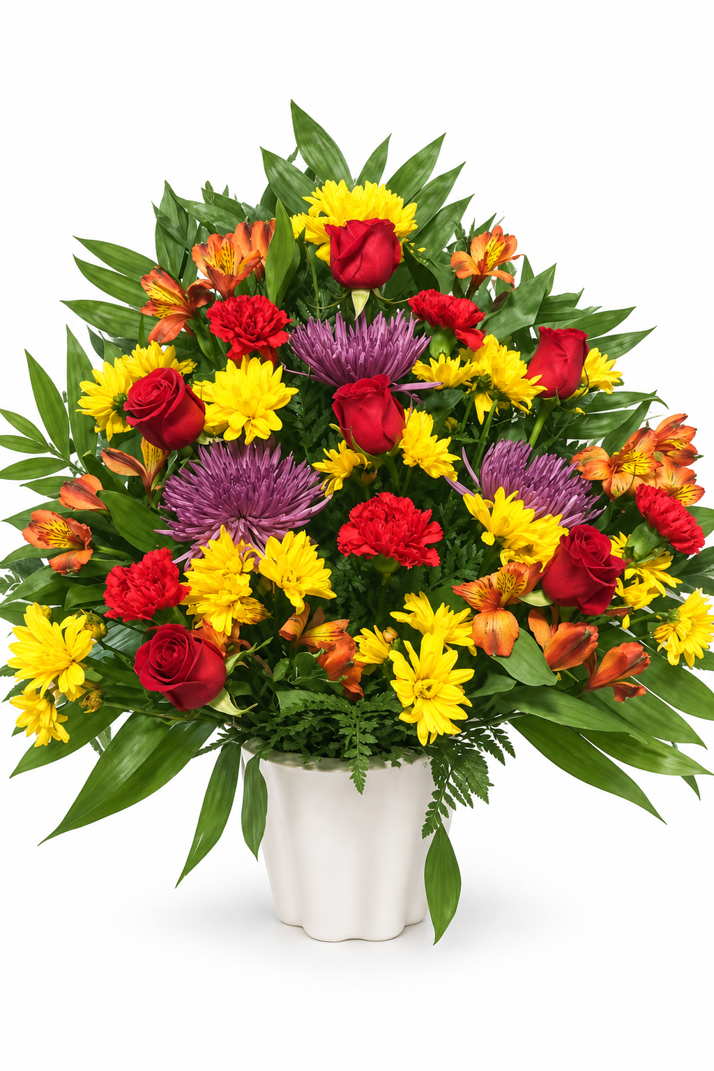 Grand Opening Flower Basket